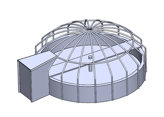 comprar Sistema integrado de acuicultura de recirculación Reciclaje de agua para la cría de tilapia con baja FCR online manufacture