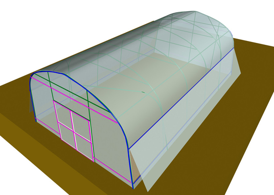 kopen 6x4m sterke kleine kunststof kas met ventilatie irrigatiesysteem online manufacture