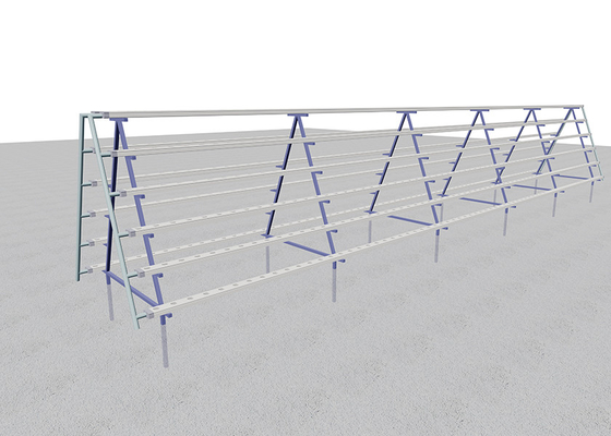 Un sistema idroponico a pellicola nutriente in PVC Nft Agricoltura verticale