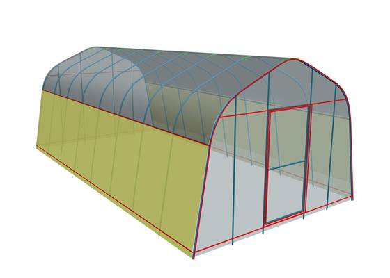 Ventilazione intelligente Diy Piccola serra 4x6m Per il giardinaggio urbano